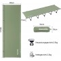 Cama Plegable De Aluminio